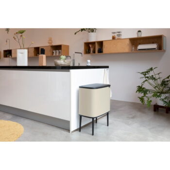 Béžový dotykový oceľový odpadkový kôš 36 l Bo Touch Bin – Brabantia – Obrázok 2