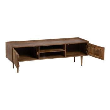 TV stolík z mangového dreva v prírodnej farbe 150x50 cm Apricot – Ixia – Obrázok 6