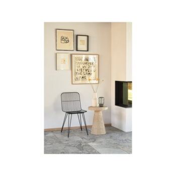 Okrúhly odkladací stolík ø 40 cm Varel – Villa Collection - Image 2
