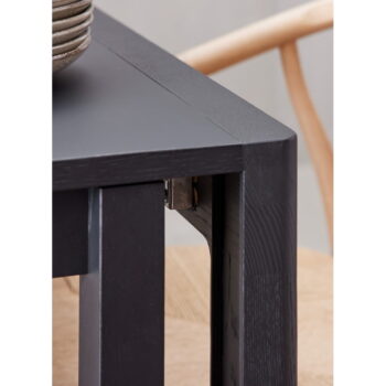 Prídavné dosky k jedálenskému stolu 2 ks s čiernou doskou 53,5x96 cm Join by Hammel – Hammel Furniture - Image 2