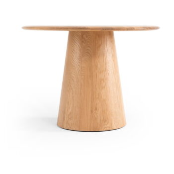 Okrúhly odkladací stolík z dubového dreva ø 55 cm Mushroom – Gazzda – Obrázok 8