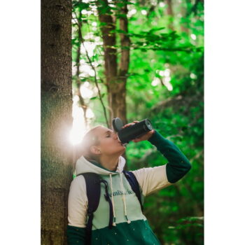 Zelený cestovný termohrnček Vialli Design Fuori, 400 ml - Image 9