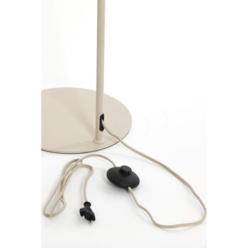 Béžová stojacia lampa s textilným tienidlom (výška 156,5 cm) Elati – Light & Living - Image 6