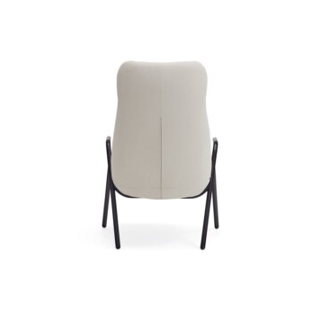 Biele kreslo Teulat Dins, výška 114 cm - Image 6