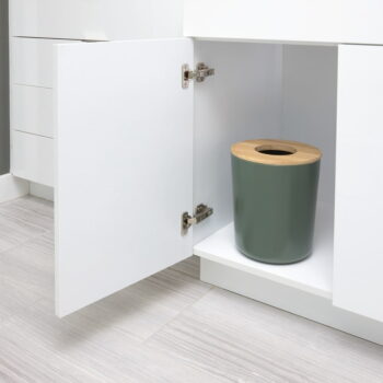 Zelený odpadkový kôš iDesign Eco Vanity - Image 7