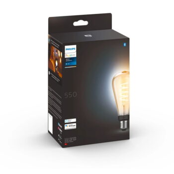 Filamentová inteligentná žiarovka E27, 7 W White ambiance – Philips Hue - Image 4