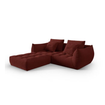 Červená rohová pohovka (variabilný roh) Bloom – Micadoni Home - Image 3