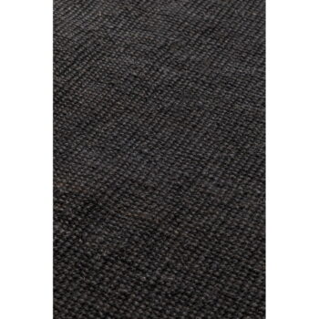 Čierny jutový koberec 190x280 cm Bouclé – Hanse Home - Image 3