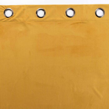 Žltý menčestrový záves 140x260 cm Casual – douceur d'intérieur – Obrázok 4