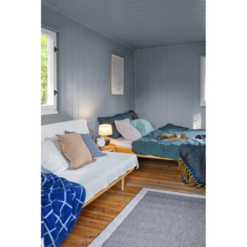 Sivo-krémový vonkajší koberec NORTHRUGS Panama, 80 x 250 cm - Image 2