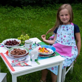 3-dielna detská porcelánová jedálenská súprava Orion Cars - Image 3