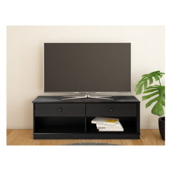 Tmavohnedý TV stolík z borovicového dreva 137x47 cm Anita – Støraa - Image 5