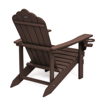 Hnedé plastové záhradné kreslo Adirondack – Bonami Selection - Image 3