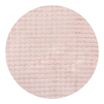 Ružový umývateľný okrúhly koberec ø 80 cm Bubble Pink – Mila Home