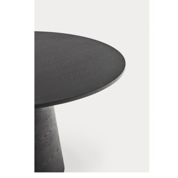 Okrúhly jedálenský stôl s doskou v dekore jaseňového dreva ø 65 cm Cep – Teulat - Image 6