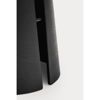 Okrúhly jedálenský stôl s doskou v dekore jaseňového dreva ø 65 cm Cep – Teulat - Image 5