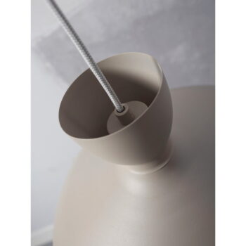 Sivé závesné svietidlo s kovovým tienidlom ø 40 cm Hanover – it's about RoMi - Image 7