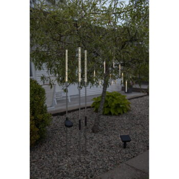 Súprava 3 vonkajších solárnych LED svetelných dekorácií Star Trading Bubbly, výška 83 cm - Image 4