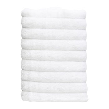 Biely bavlnený uterák 50x100 cm Inu – Zone