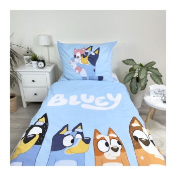 Bavlnené detské obliečky na jednolôžko 140x200 cm Bluey – Jerry Fabrics - Image 4