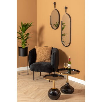 Kovový okrúhly odkladací stolík ø 40 cm Mila – Leitmotiv - Image 3