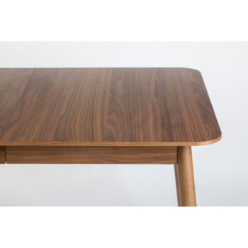 Rozkladací jedálenský stôl s doskou v dekore orechového dreva 90x180 cm Glimps – Zuiver – Obrázok 3