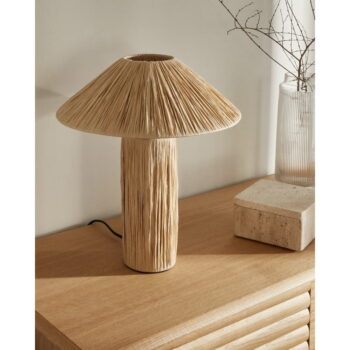 Stolová lampa v prírodnej farbe (výška 41 cm) Samse – Kave Home - Image 2