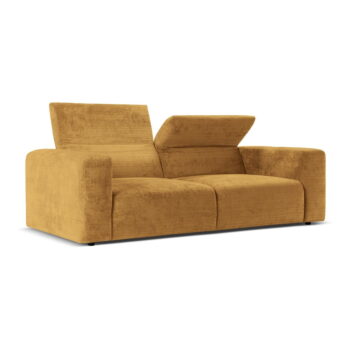 Okrovožltá pohovka 234 cm Cruz – Micadoni Home - Image 4