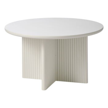 Svetlosivý okrúhly konferenčný stolík ø 80 cm Palma – Unique Furniture – Obrázok 2