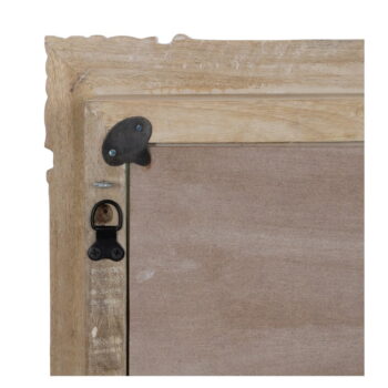 Nástenné zrkadlo s dreveným rámom 61x38 cm – Ixia – Obrázok 7