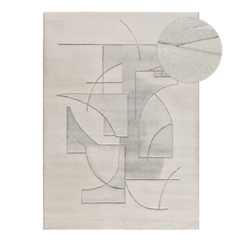 Krémovobiely koberec 80x150 cm Lena – Universal