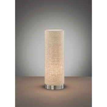 Béžová stolová lampa s textilným tienidlom (výška  35 cm) Thor – Fischer & Honsel - Image 2