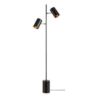 Čierna stojacia lampa Twin - Markslöjd