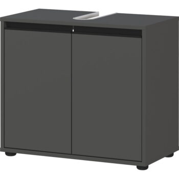 Antracitová skrinka pod umývadlo 63x55 cm Lemont – Germania - Image 3