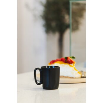 Čierne hrnčeky na espresso z kameniny v súprave 2 ks 80 ml Fuori – Vialli Design - Image 9