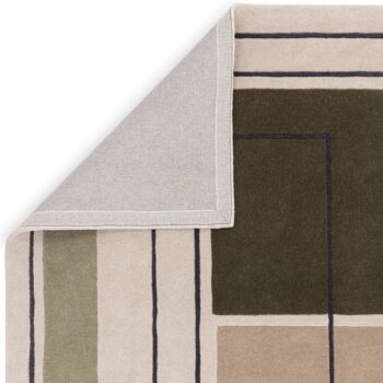 Kaki-béžový vlnený koberec 120x170 cm Reef – Asiatic Carpets - Image 5