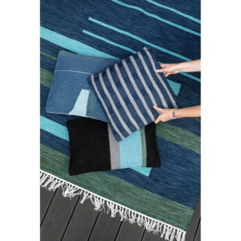 Vonkajší vankúš z recyklovaného plastu Green Decore Sailor, 45 x 45 cm - Image 3