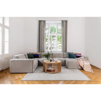 Svetlosivý ručne tkaný koberec s prímesou vlny 120x170 cm Minerals – Flair Rugs – Obrázok 11