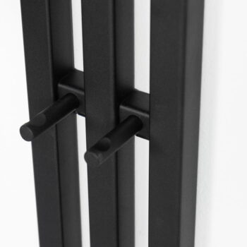 Čierny kovový nástenný vešiak Senza – Spinder Design - Image 6