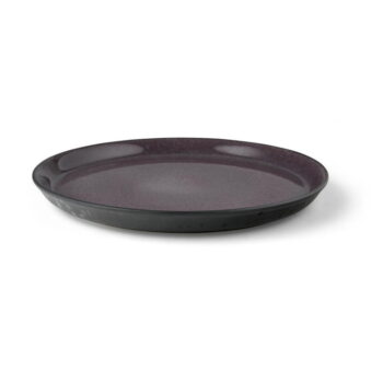 Slivkovofialový kameninový plytký tanier Bitz Mensa, priemer 27 cm - Image 2