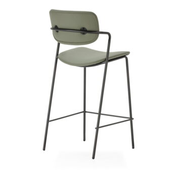 Kaki barové stoličky v súprave 2 ks (výška sedadla 68 cm) Maika – Marckeric - Image 5
