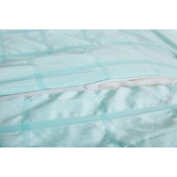 Krepové obliečky na jednolôžko v mentolovej farbe 140x200 cm Naomi – My House – Obrázok 3