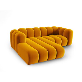 Žltá rohová pohovka (ľavý roh) Lupine – Micadoni Home - Image 3