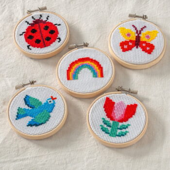 Kreatívna súprava Cross-stitch Kit Ladybird – Rex London - Image 3