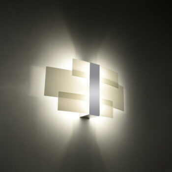 Biele nástenné svietidlo Marett – Nice Lamps - Image 2
