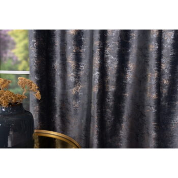 Antracitovosivý záves 140x260 cm Lhasa – Mendola Fabrics - Image 4