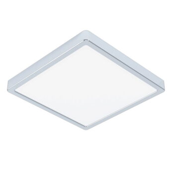 LED stropné svietidlo v striebornej farbe 28,5x28,5 cm FUEVA 5 – EGLO