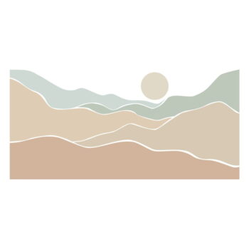 Samolepka na stenu 250x200 cm Desert Sunrise - Ambiance – Obrázok 2