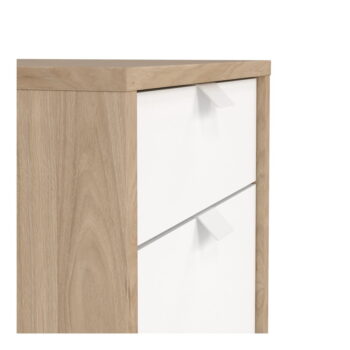 Skrinka v dekore duba v bielo-prírodnej farbe 41x61 cm Sign – Tvilum - Image 8