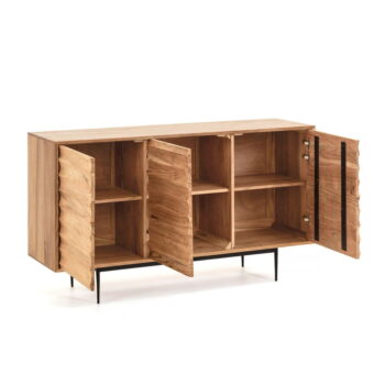 Komoda z akáciového dreva Kave Home Delsie, 147 x 81 cm – Obrázok 8